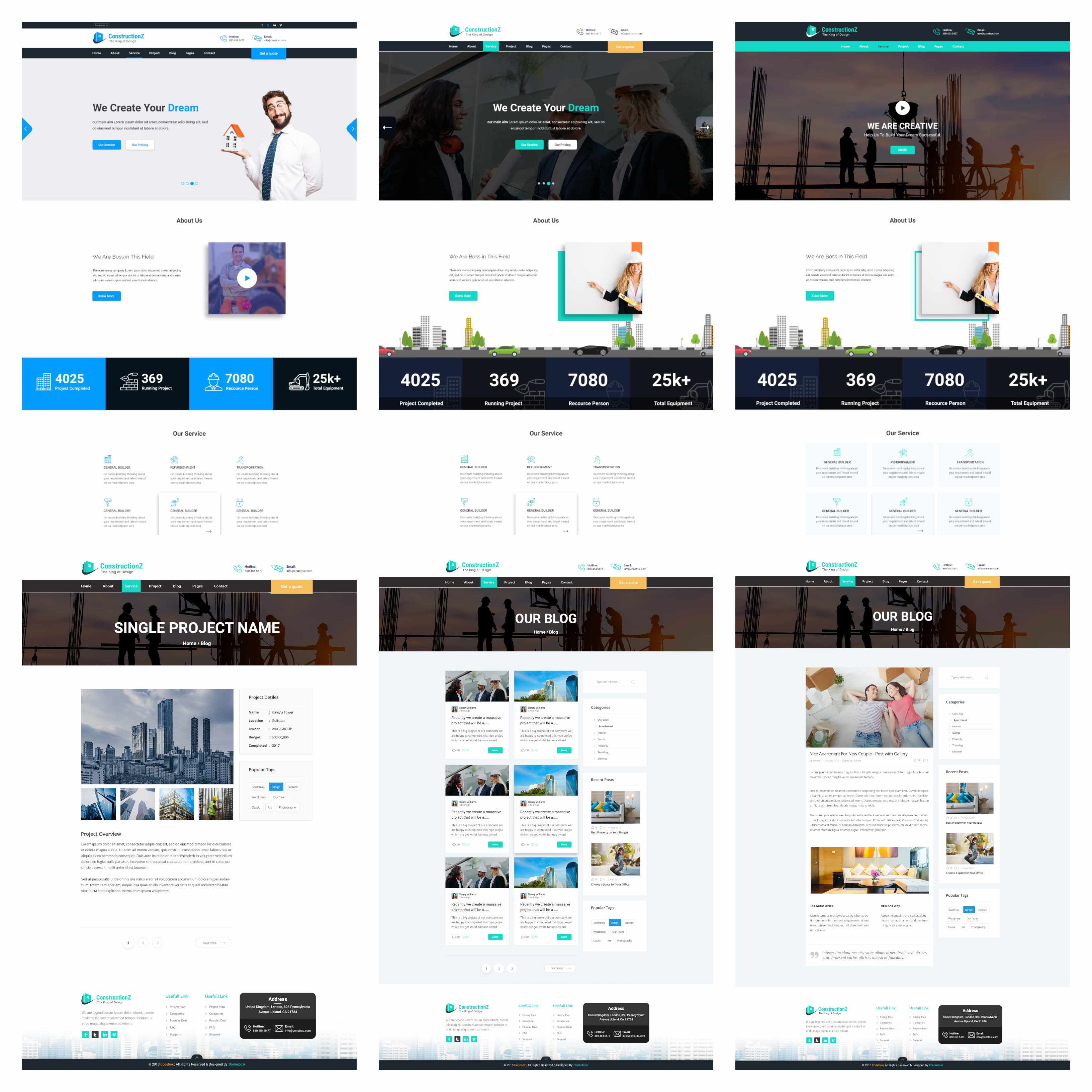 Technical Features - Conztruction - Construction HTML Template