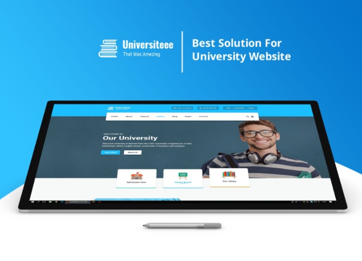 Universiteee - University & College Html Template - 21 Html Pages