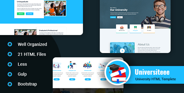 What Universiteee - Universiteee - University & College Html Template